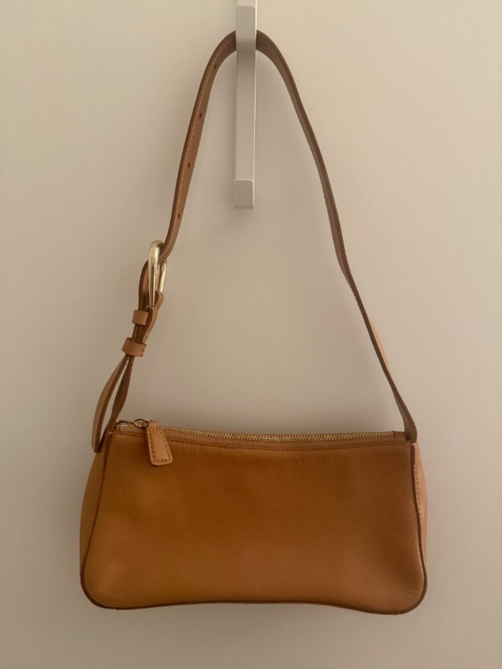 Madewell Tan Leather Shoulder Bag - Picture 2 of 6
